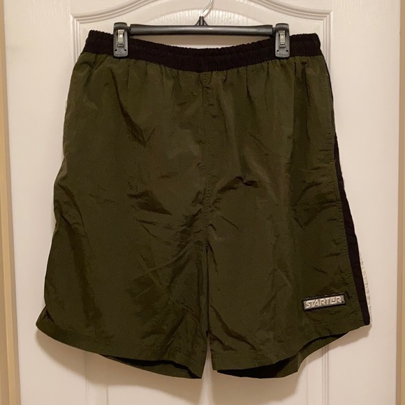 STARTER Other - Men’s Size L Starter Olive Green Swim Trunks